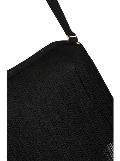 Top in tulle con frange Elisabetta Franchi | TO06262E2110